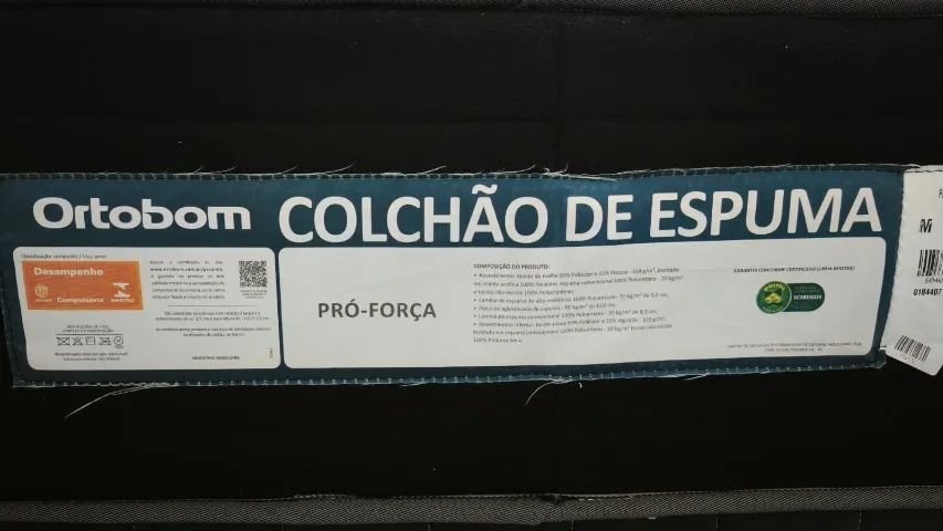 Kit Cama (Colchão Casal + Box Baú) - Ortobom Pró-Forma - Foto 2