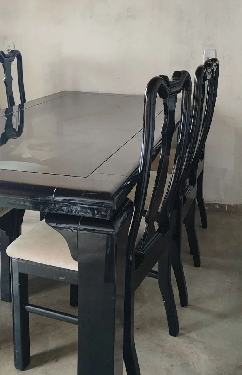 Mesa de jantar com 8 cadeiras - Foto 5