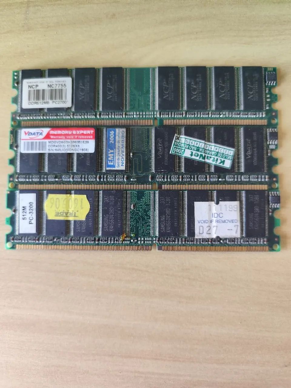Memórias DDR I 1 266 e 333 - Foto 4