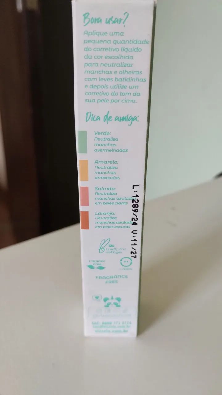 Corretivo Camuflagem Olheiras Vizzela  - Foto 4