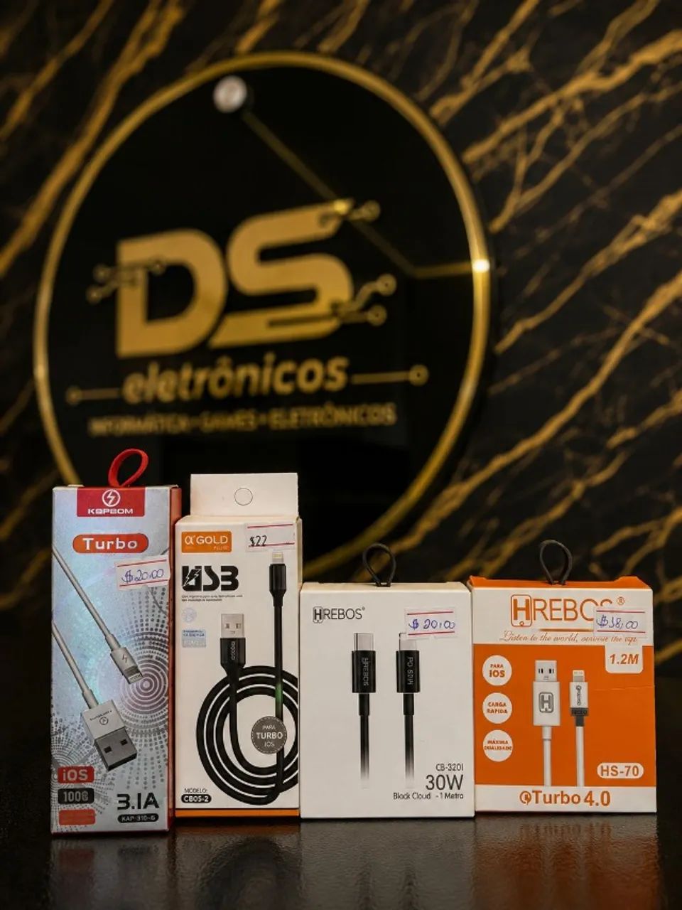 Cabos IOS a partir de R$18,00