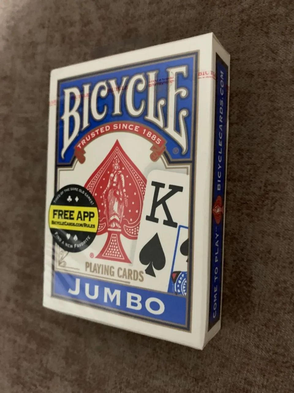 Baralho Bicycle azul (LACRADO)