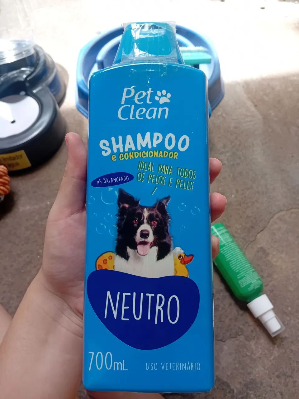 Kit de banho com escova para cachorros - Foto 2