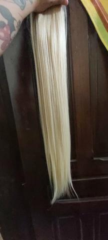 Mega hair louro da Malu - Foto 4