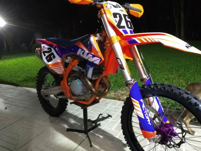 Kit Plástico KTM SX-F 2016 Laranja flúor - Foto 5