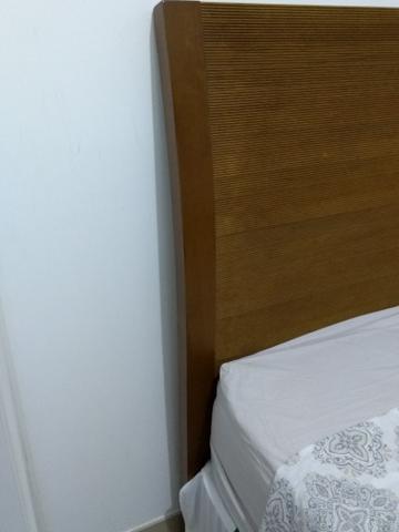 Cabeceira cama casal. Madeira! - Foto 2