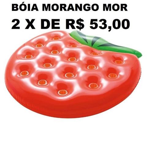 Boia morango grande mor