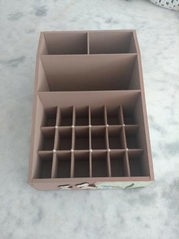 Porta Maquiagem (Caixa Personalizada de MDF)