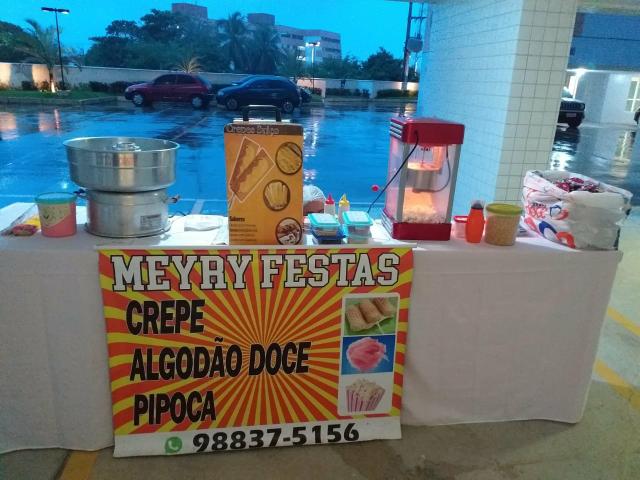 Crepe, algodão doce e pipoca - Foto 4