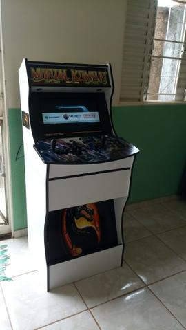 Bartop tela de 19 polegadas com 7 mil jogos sistema linux batocera - Foto 3