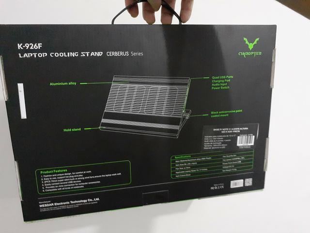 Cooler/Ventoinha/Base - Notebook - Foto 5