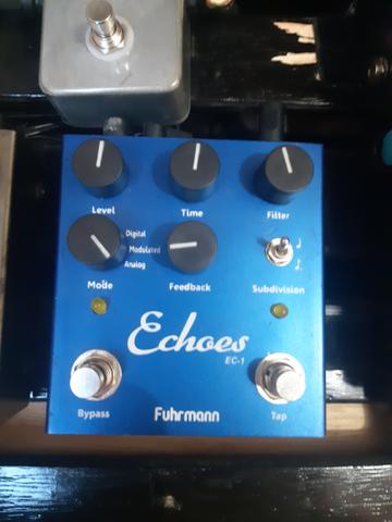 Pedal delay echoes fuhrmann