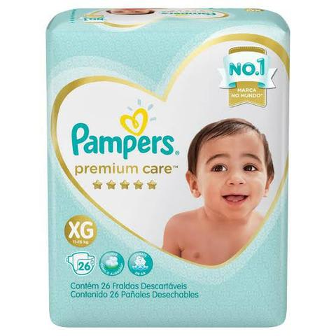 Fralda Pampers Supreme Care XG