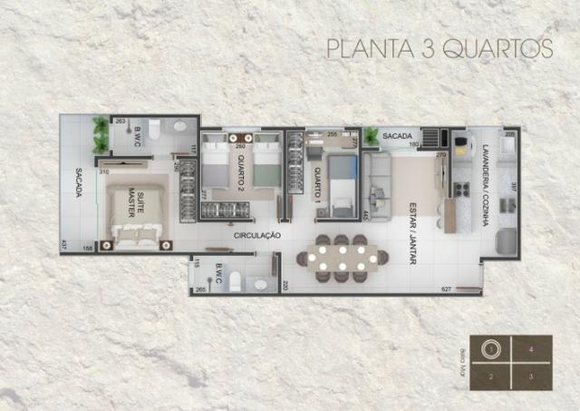 Apartamento frente mar no centro de Itapoá SC - Foto 7