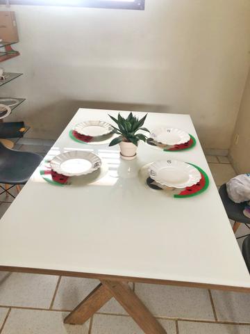 Mesa e aparador muito novo e lindo (sem as cadeiras - Foto 2