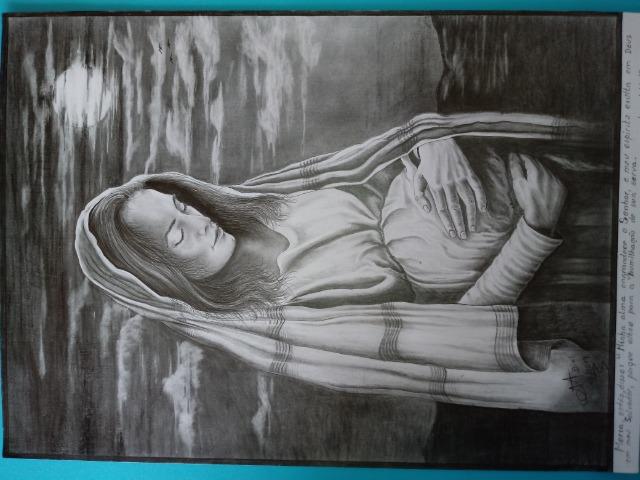 Obra de arte no grafite - Foto 6