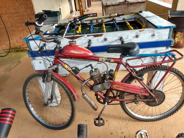 Bicicleta motorizada muito boa - Foto 3