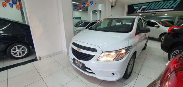 Prisma 2018 com GNV 36.900 financiado - Foto 4