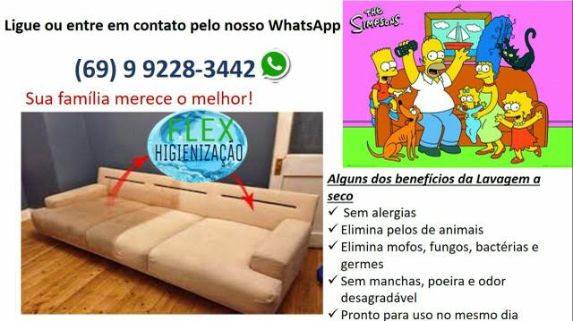 Lavagem a seco com HIGIENIZAÇÃO