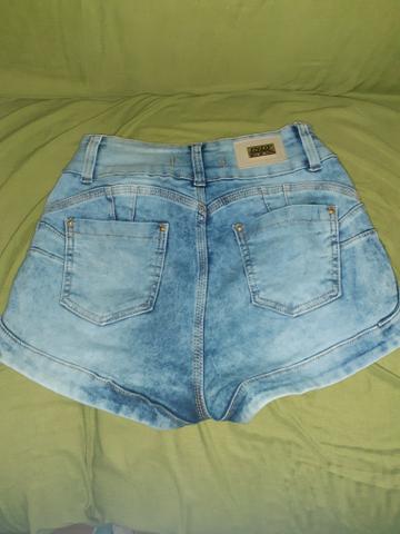 Vendo 4 shorts NOVOS CÓS ALTO POR 100 reais - Foto 3