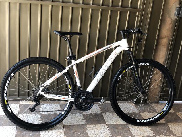 Bike bicicleta aro 29 freio a disco amortecedor