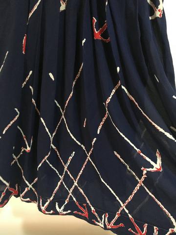 Vestido Azul marinheiro tam p $25 - Foto 3