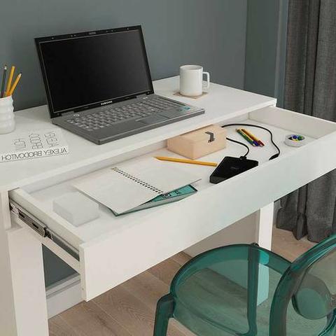Mesa Permobili Cleo com 1 Gaveta ( Promoção ) - Foto 4