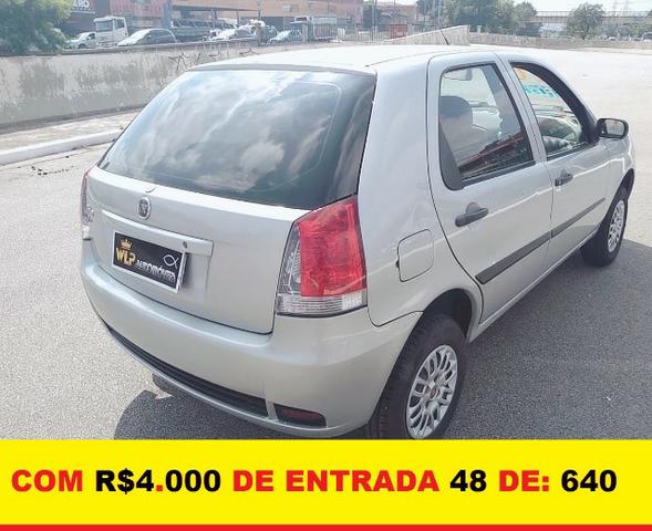 Fiat Palio Financie com score baixo Entrada de 4000
