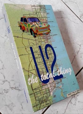 U2 The Total Thing - Box 2 CDs, Poster, Livro - Ultra Raro - CDs