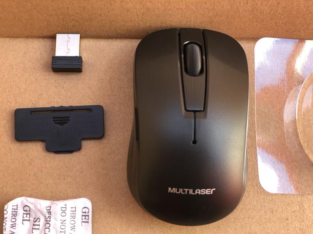 Teclado e Mouse sem Fio wireless Multilaser Novo - Foto 3