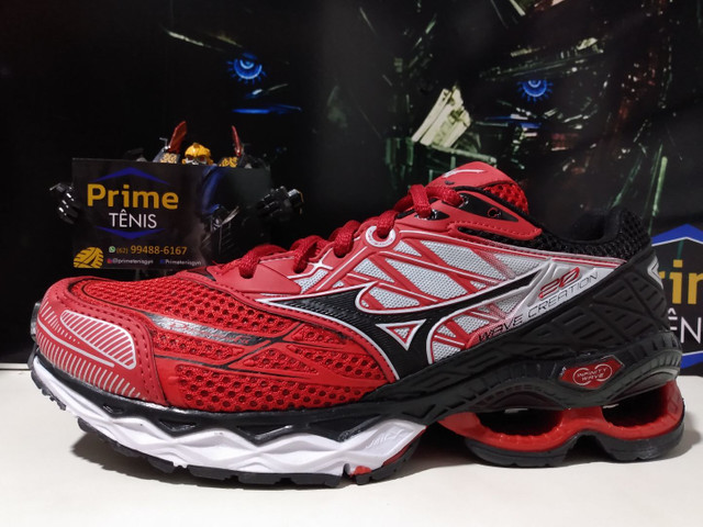 mizuno wave creation 20 vermelho