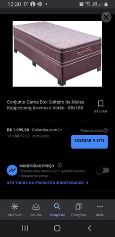 Cama solteiro Kappessberg