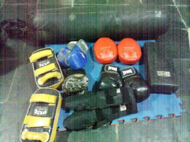 Saco de pancada box e Muaythai