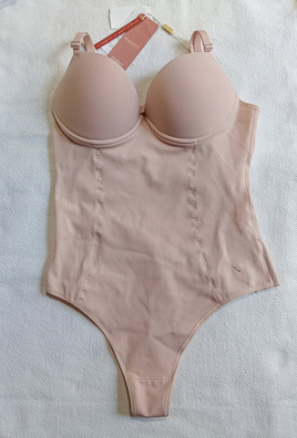 Promoção (24h) Body Shapewear Diamantes Lingerie GG