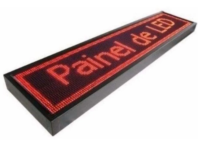 Painel De Led Letreiro Wifi (100x20cm) - Foto 4