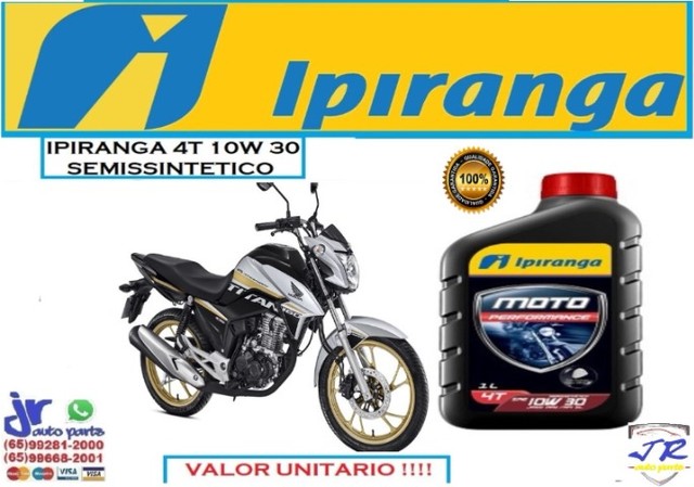 Oleo Ipiranga Moto 4T 10W30 Titan