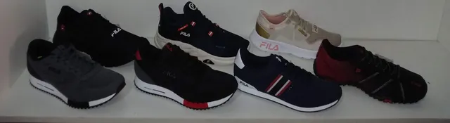 tenis fila vários modelos e cores tam: 37/38/39/40/41/42/43/44 