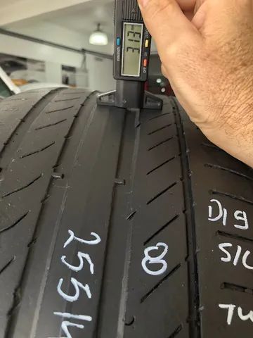 Kit 02 Pneus 255/45r19 Continental Contisportcontact 5 (usados) 5/6 - Foto 5