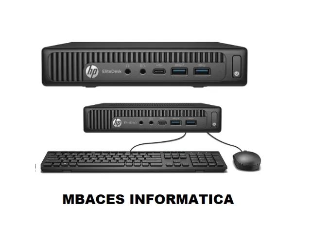 Mini Computador hp Elitedesk 800 G2  4Gb 8Gb Ssd 
