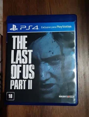 Jogo The Last of US parte 2 (Novo) de PS4 + 1 Controle de PS4