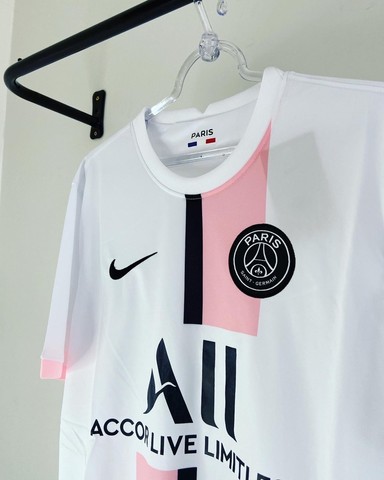 TheSneakerFirm on X: 2021-22 Nike Messi PSG Jersey “White Pink” Buy Here:    / X