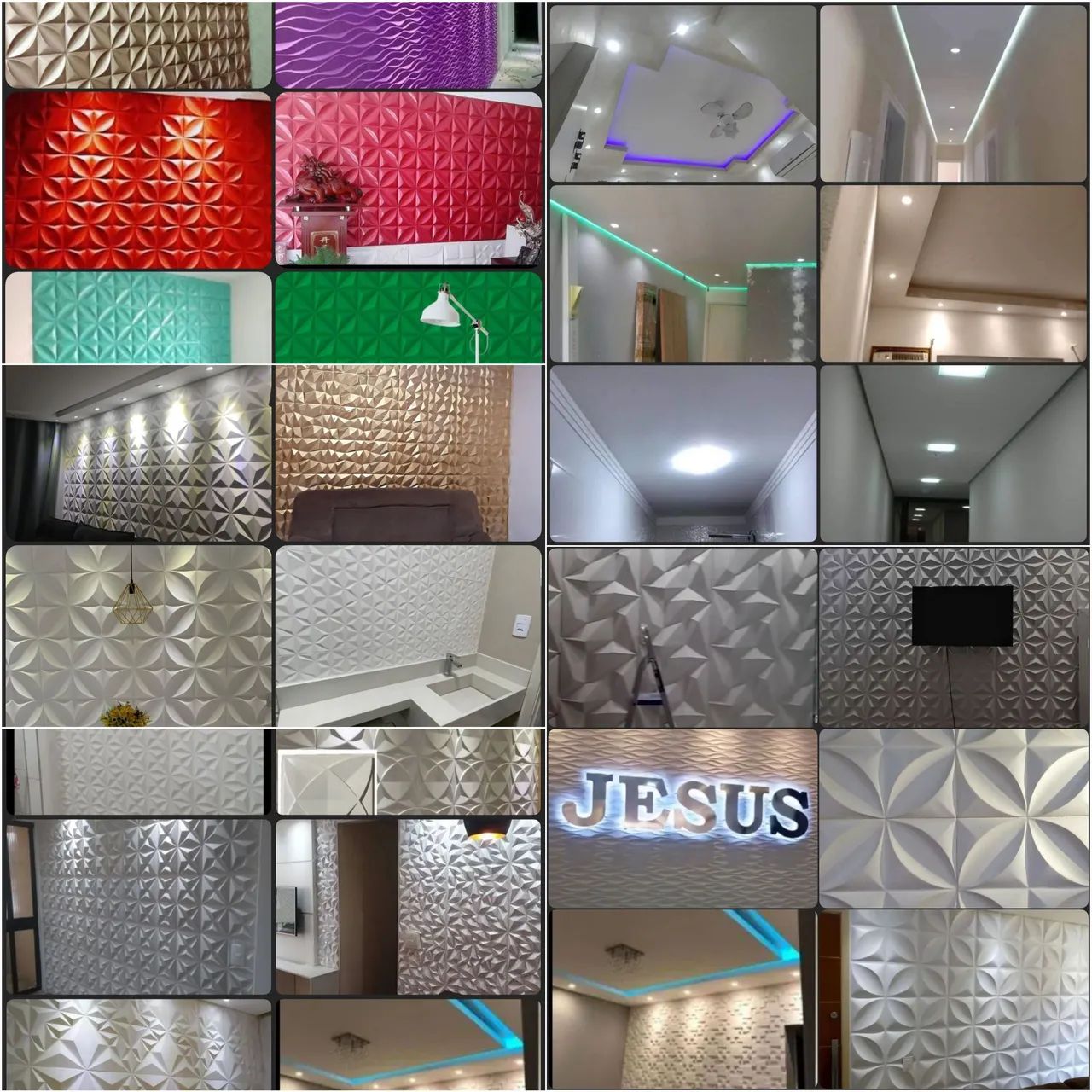 Projeto de Deus placa de gesso 3d  - Foto 6