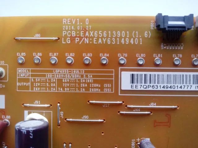 Placa fonte para TV LG Modelo 49ub8300 - Foto 2