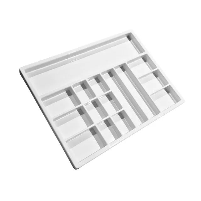 Bandeja Divisória Poliestireno Para Mesa Auxiliar Gaveteiros - Foto 2