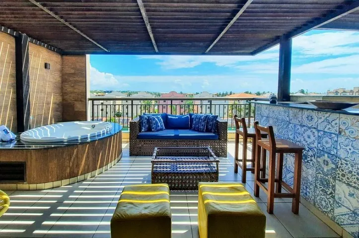 Linda Cobertura Duplex no Mediterranée Residence
