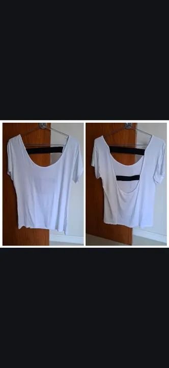 Blusa com Decote nas Costas GG - Foto 2