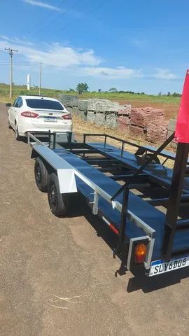 Carretinha de Reboque Modelo PRANCHA - Foto 4