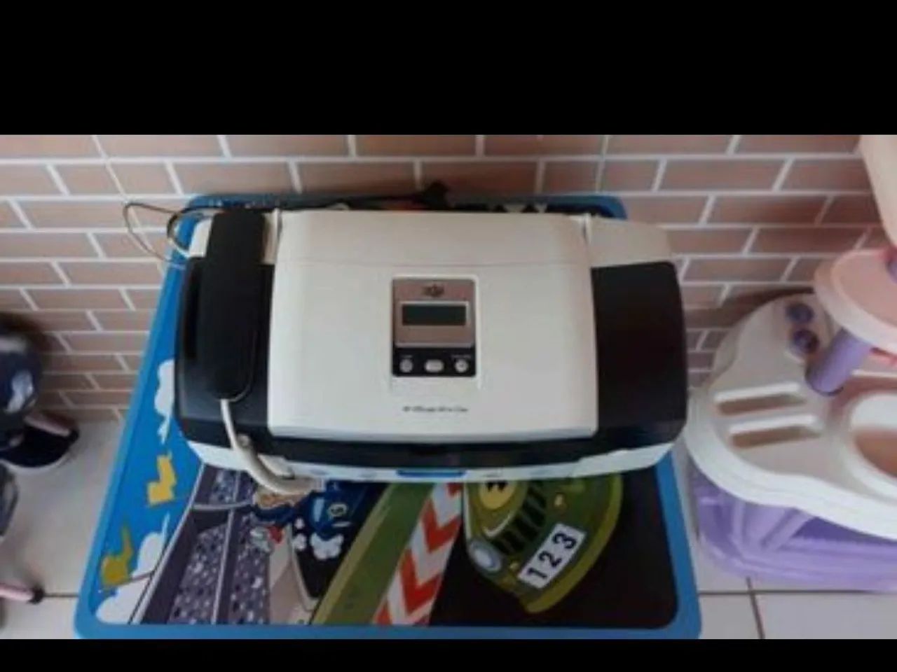 Multifuncional Hp Office Jet J3680 All-in-one, usada - Foto 4