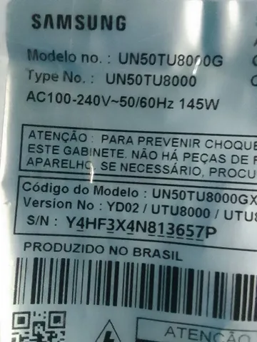 Peças e acessórios para tv un50tu8000g