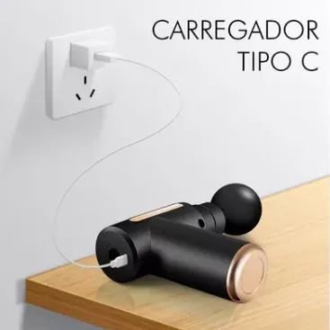 Massageador elétrico portátil, de altíssima qualidade - Foto 2